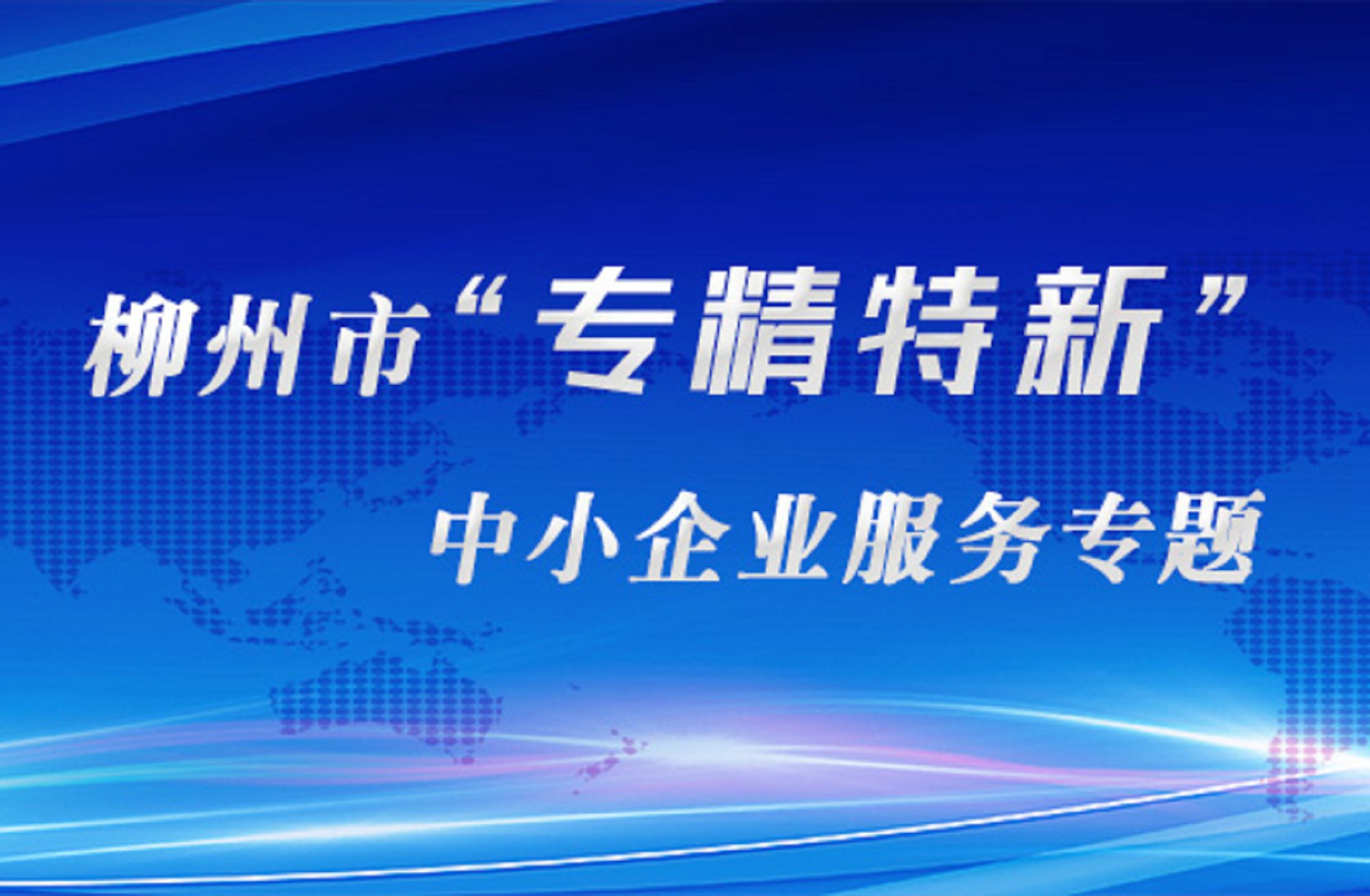 柳州市“专精特新”中小企业服务专题